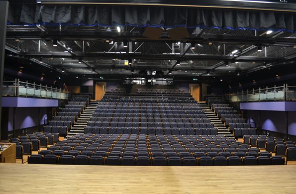Theatre multipurpose auditorium from stage