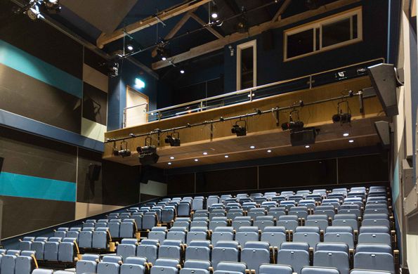 Wells Maltings auditorium